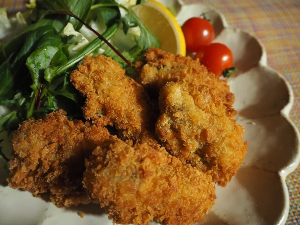 相生牡蠣と自家製パン粉でカキフライ|みりんさん