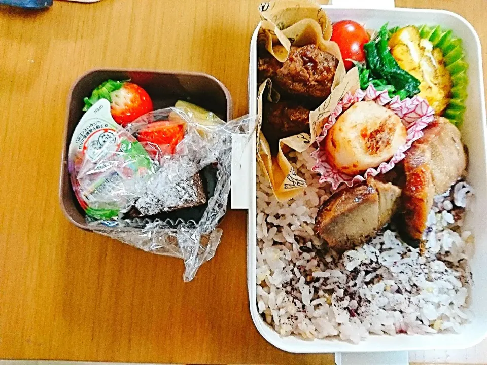 Snapdishの料理写真:17*2*14 息子弁当|hilocoさん