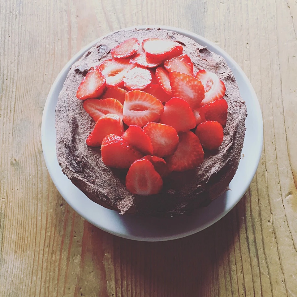 バレンタインのチョコケーキ|はるなさん