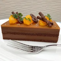 Snapdishの料理写真:バレンタインのチョコケーキ|じゅんじゅんさん