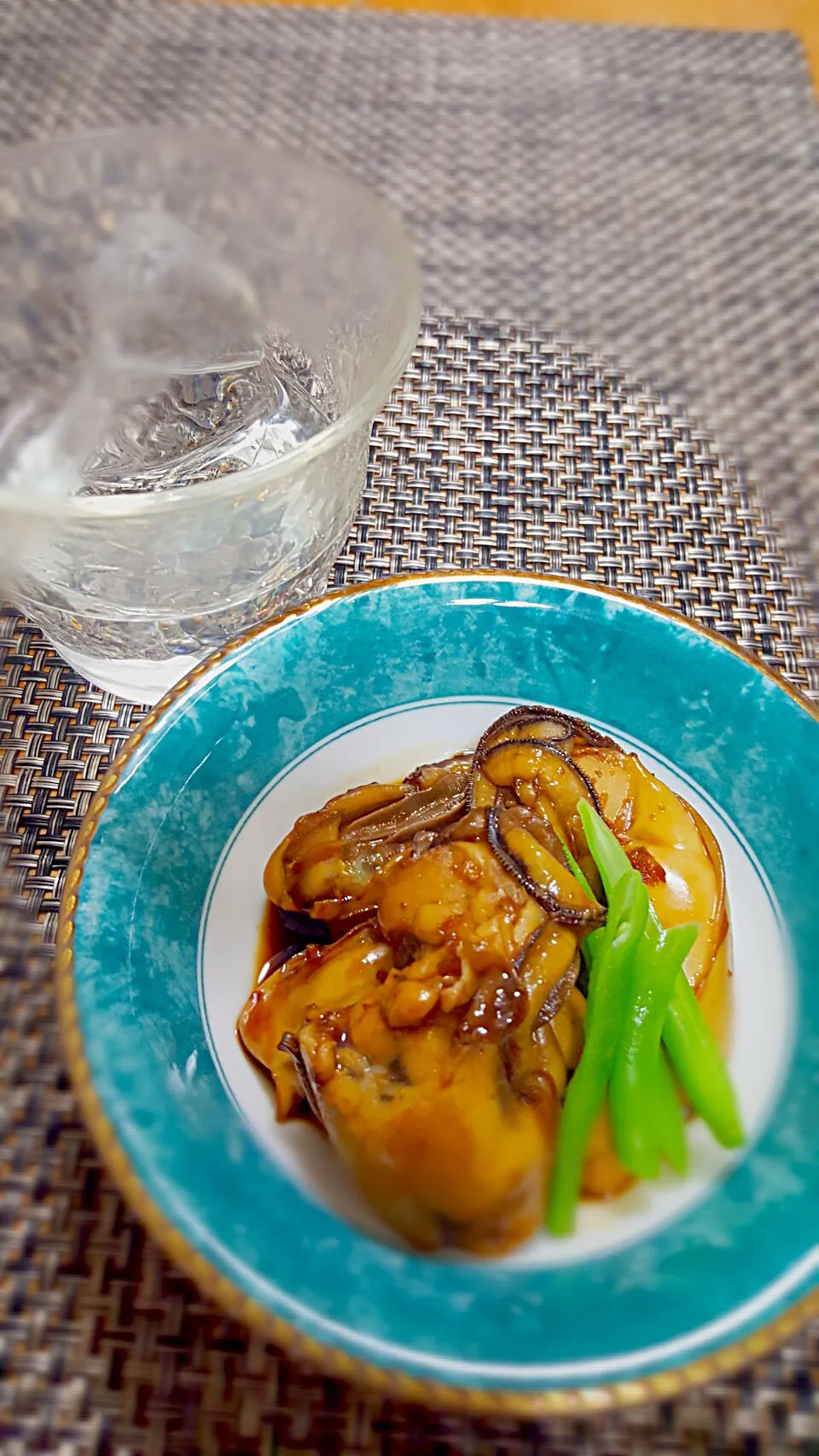 今日は　牡蠣しぐれ煮‼
焼酎ロックで😋😋😋|クッキングオヤジさん