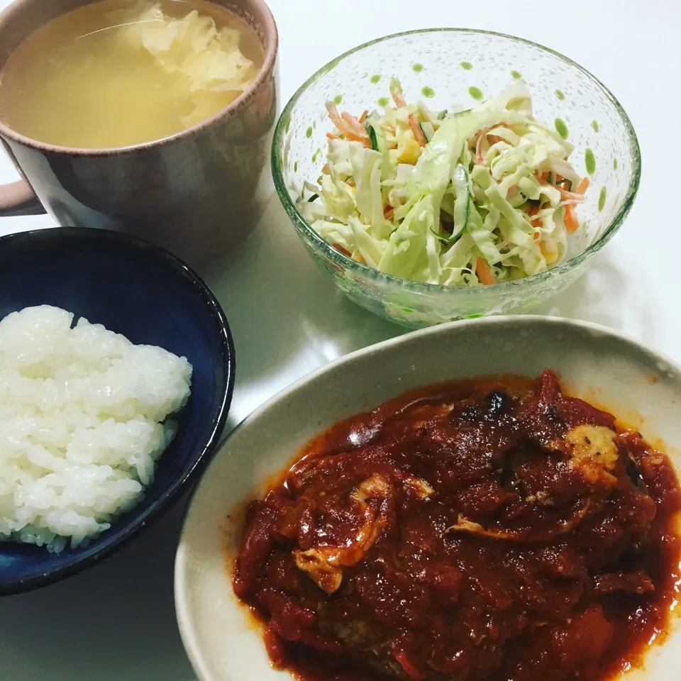 煮込みハンバーグ定食！|ゆずさん