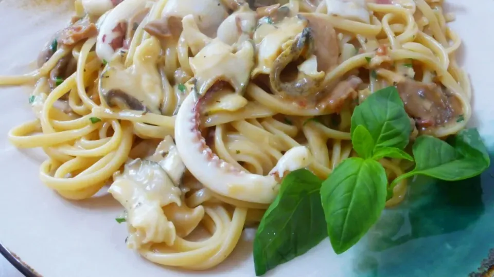 seafood linguine|steven z.y.さん