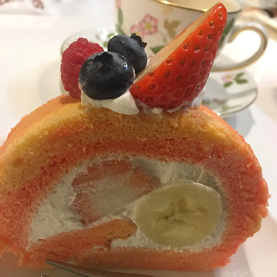 adriablueさんの料理 ロールケーキ|adriablueさん