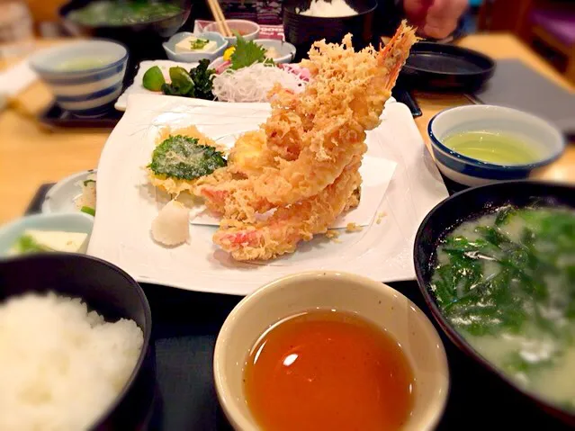 海老天定食|原田さん