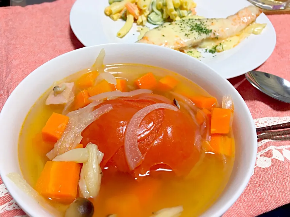 トマト丸ごとスープ|ninnyさん