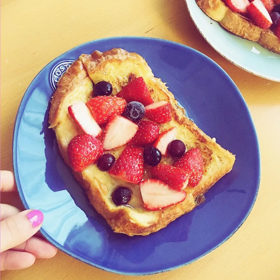 🍓Strawberry Frenchtoast🍓|leeさん