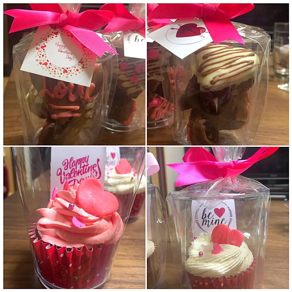 Valentines cupcakes and brownies|Alma Kairanさん