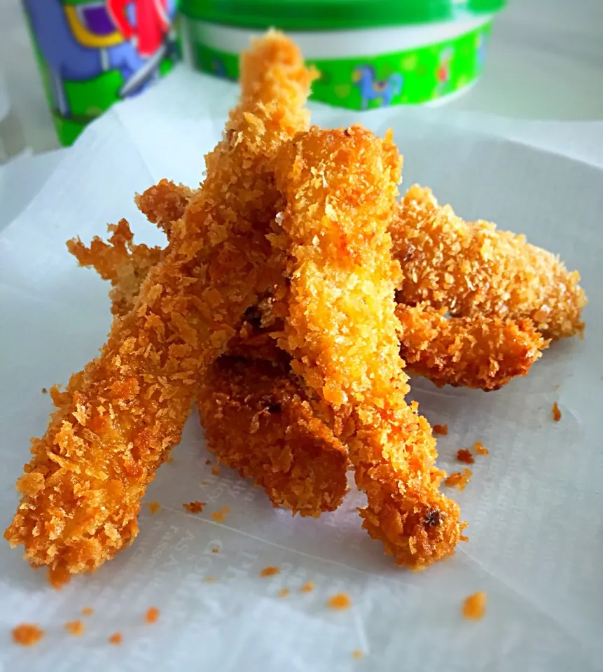 Cajun Cheese Chicken Sticks|Tari's Kitchenさん