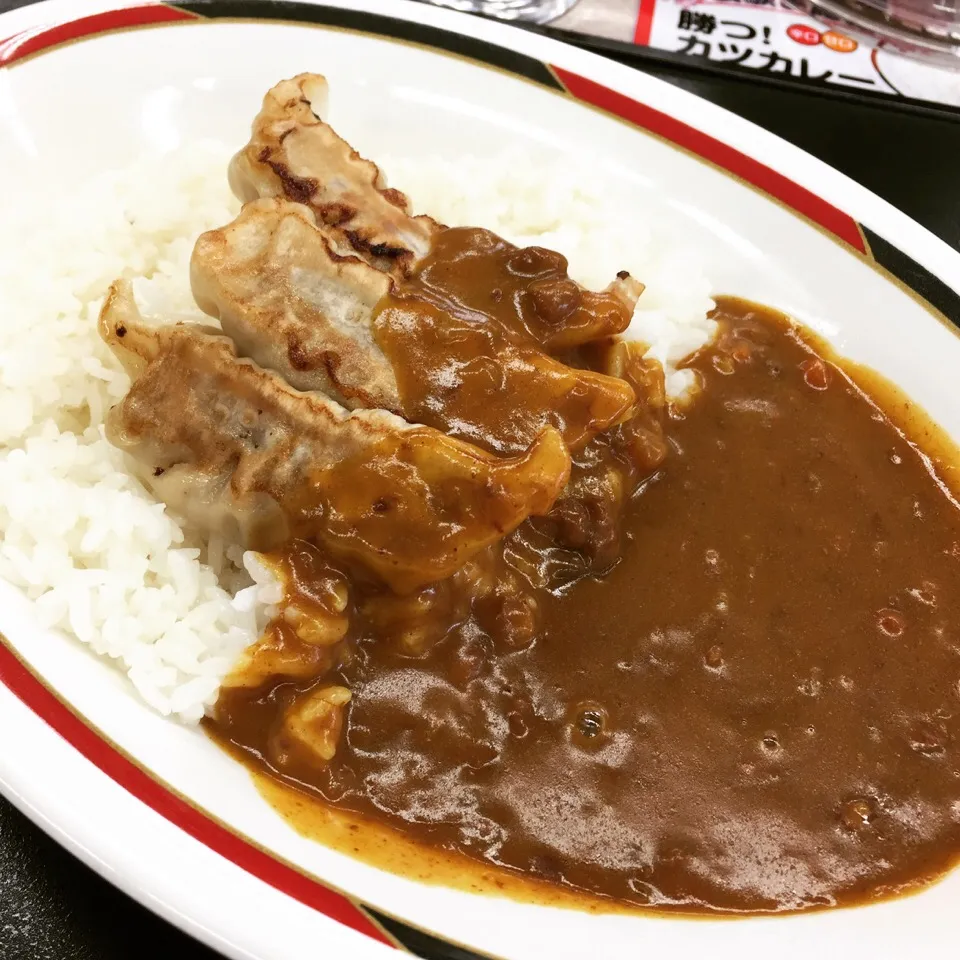 みよしの ぎょうざカレー辛口|カウンター嬢さん