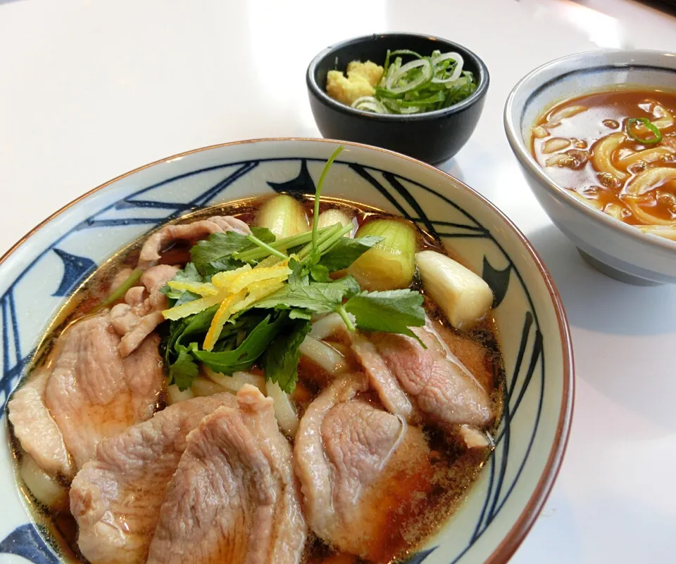 丸亀製麺  鴨ネギうどんとカレーうどん|Hiroshi  Kimuraさん