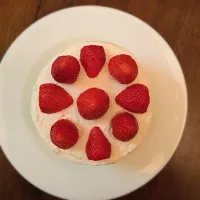 Snapdishの料理写真:イチゴショートケーキ|たつこさん