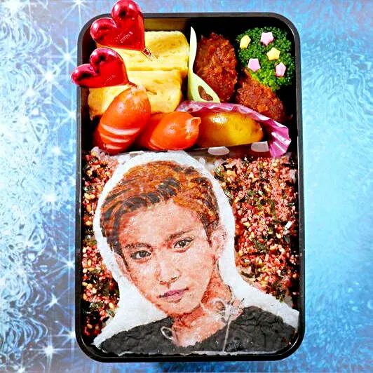 Snapdishの料理写真:SEVENTEEN『JOSHUA』弁当
 #オブラートアート|みんなのあねごさん