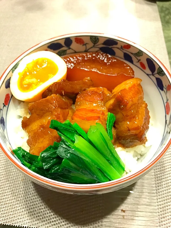 豚の角煮丼#角煮|ベジおやつさん