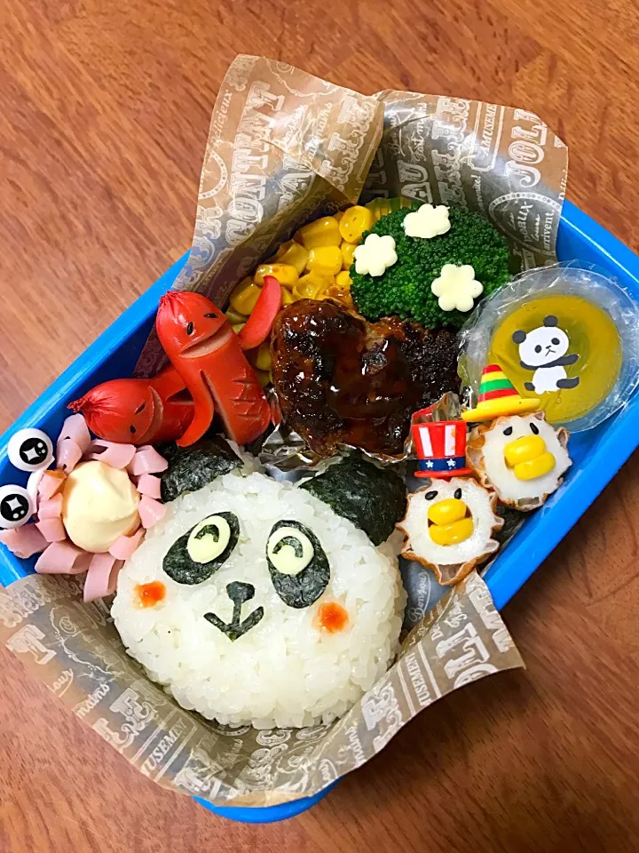 パンダ弁当♡|かなさん