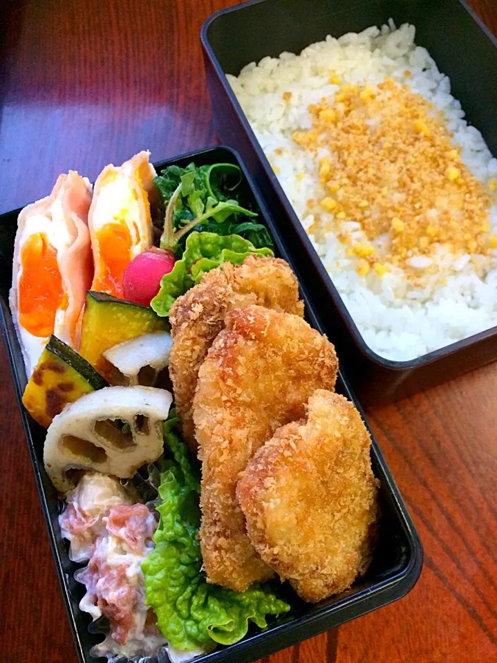 一口カツ弁当|二キィさん