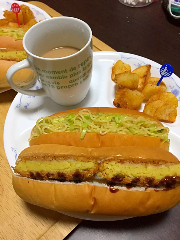 子供達の朝ごパン☺️|えみさん