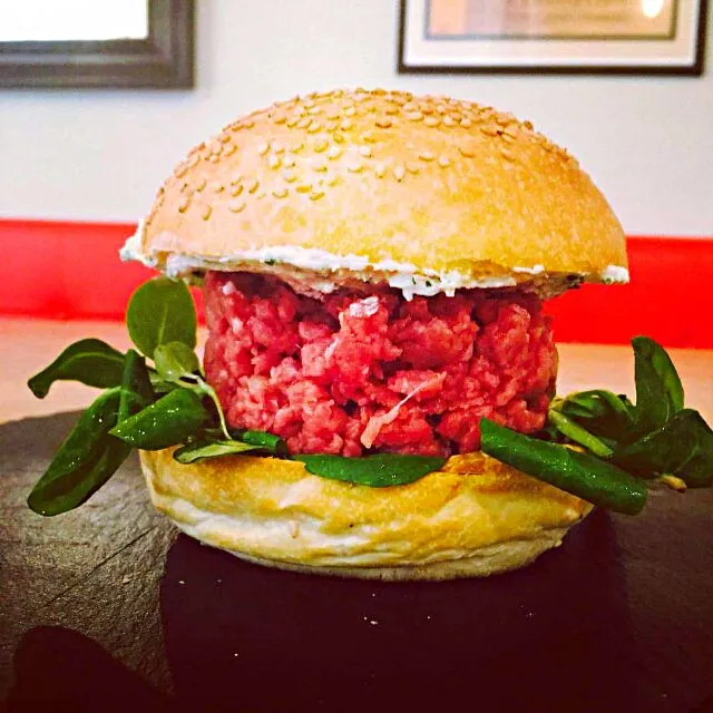 tartare burger|CHUENCHAIさん