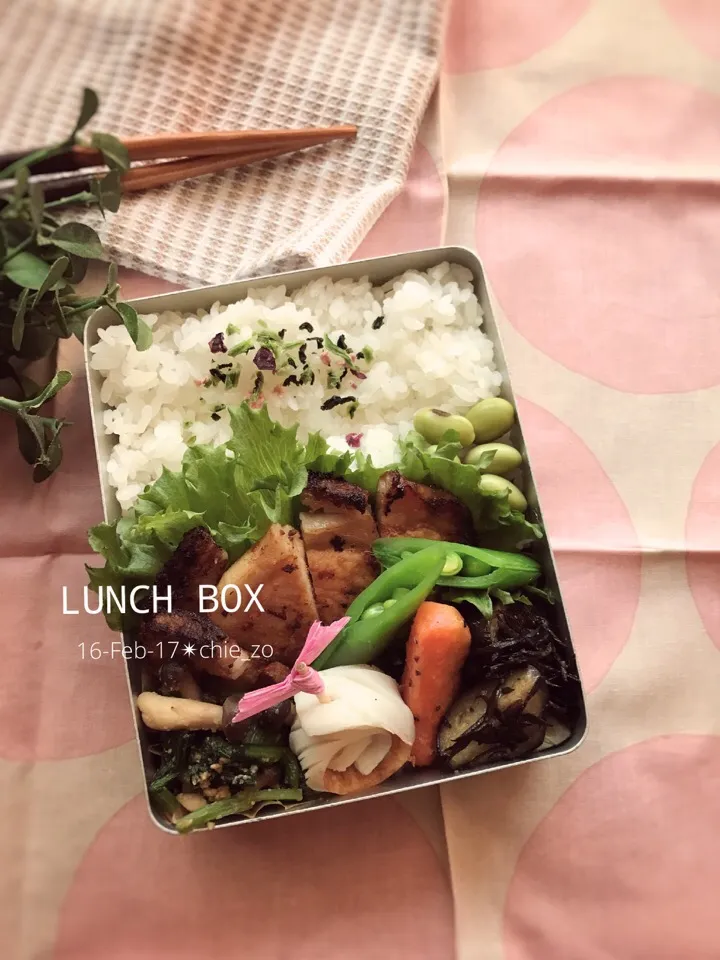 今日のお弁当🎶|ちえぞうさん