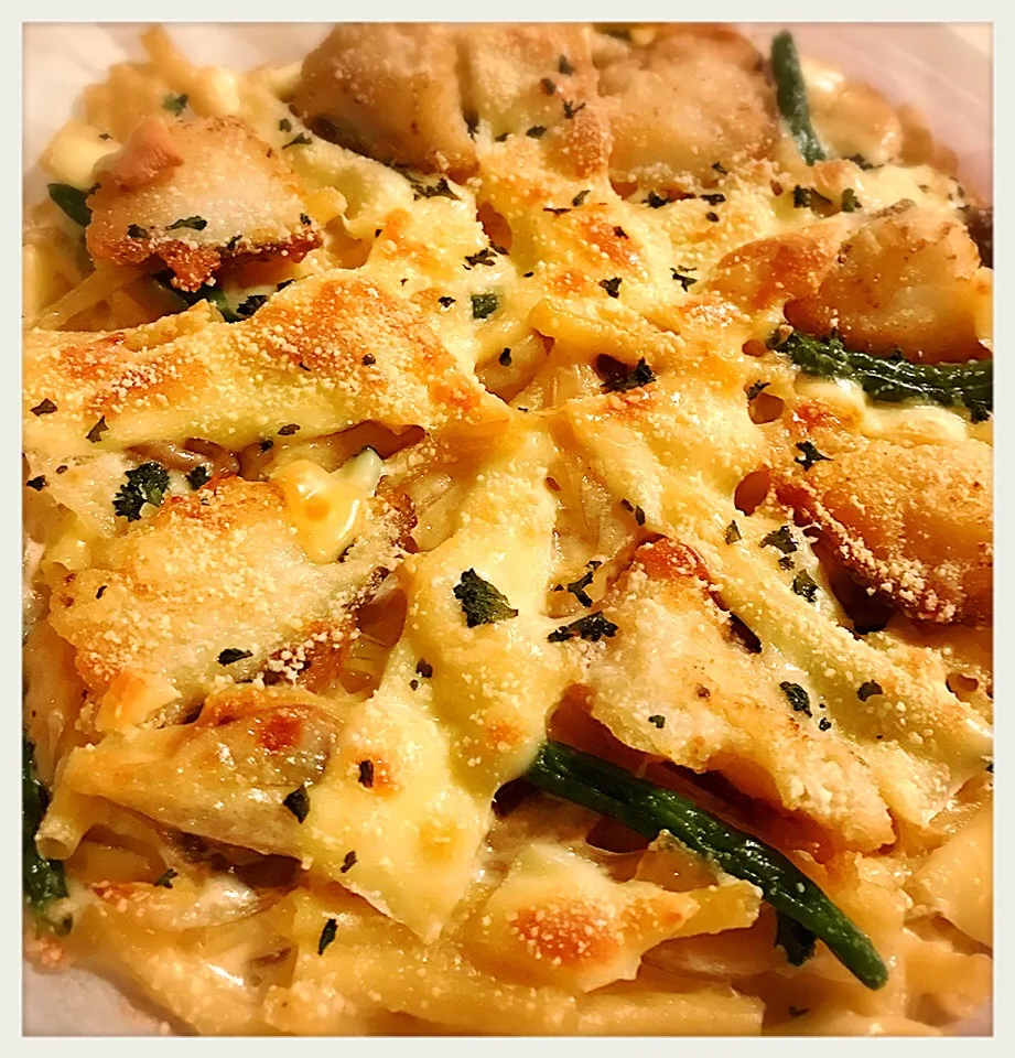 タラのグラタン。Macaroni au gratin with cod

#グラタン|toyamadaさん