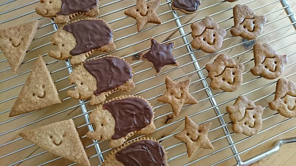 全粒粉チョコビスケット🍪|きみぷさん