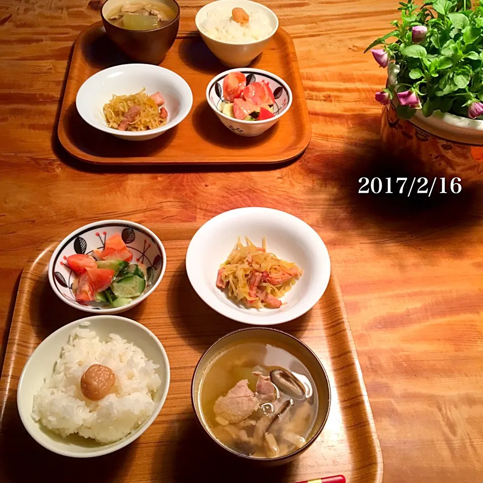 Snapdishの料理写真:朝ごはん 2017・2・16|ローゼルさん