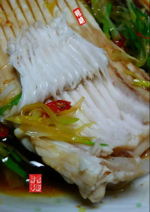 steamed skate wing|steven z.y.さん