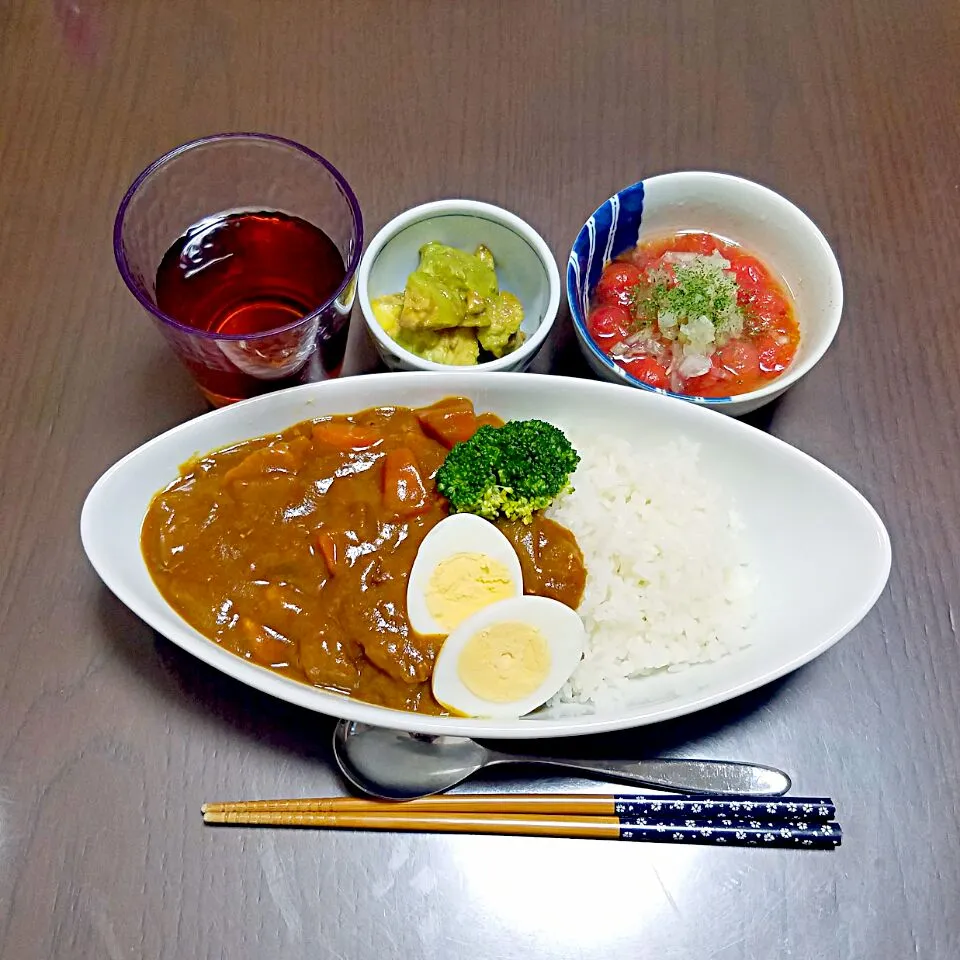 カレーライスの夜ご飯♡|Mami.Nさん