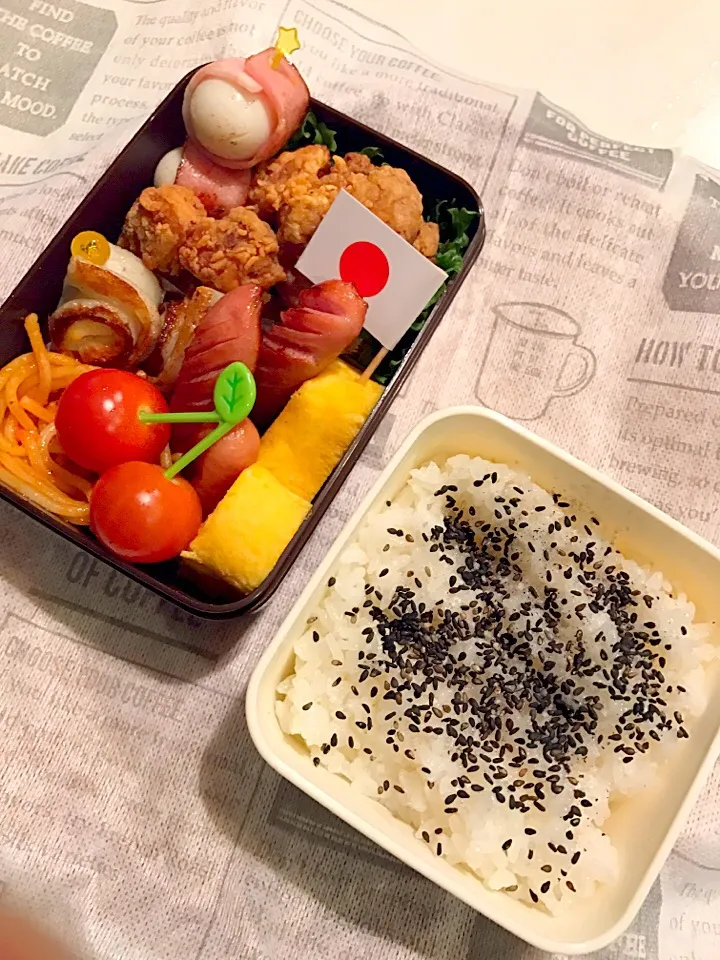 今日の唐揚げ弁当|ずぅ🎶さん