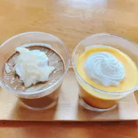 Snapdishの料理写真:チョコプリン
ミルクプリン