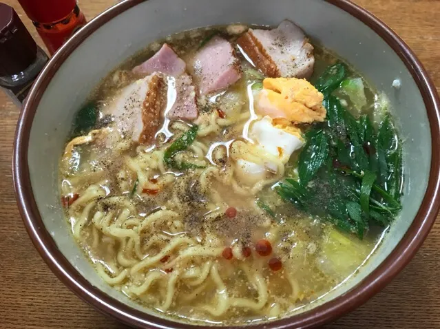 マルちゃん正麺🍜、味噌味❗️(ˊo̶̶̷ᴗo̶̶̷`)੭✧✨|サソリさん