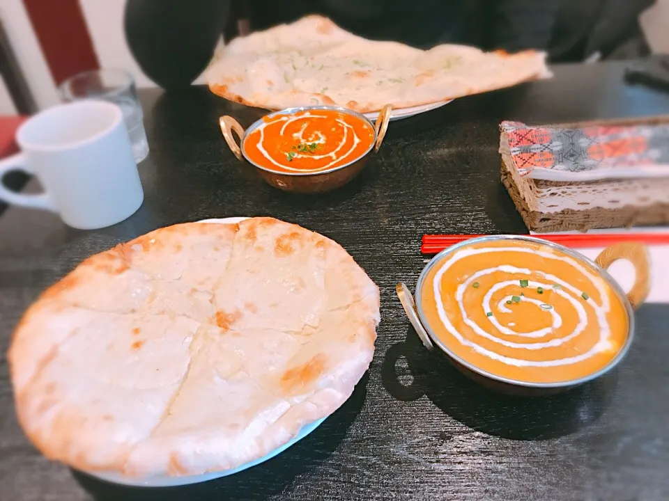 ＊インドカレー#行きつけのカレー屋さん#量多いけどめっちゃ美味しい|みじんこさん