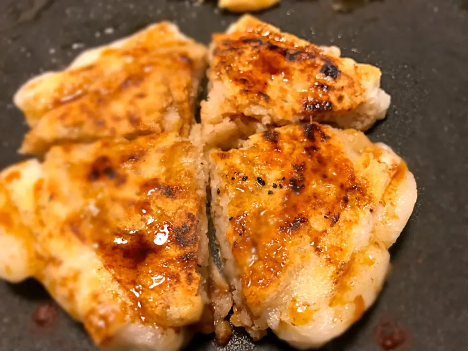 Snapdishの料理写真:なんと！食べるとシュウマイ味になるお好み焼き😄|youcaさん