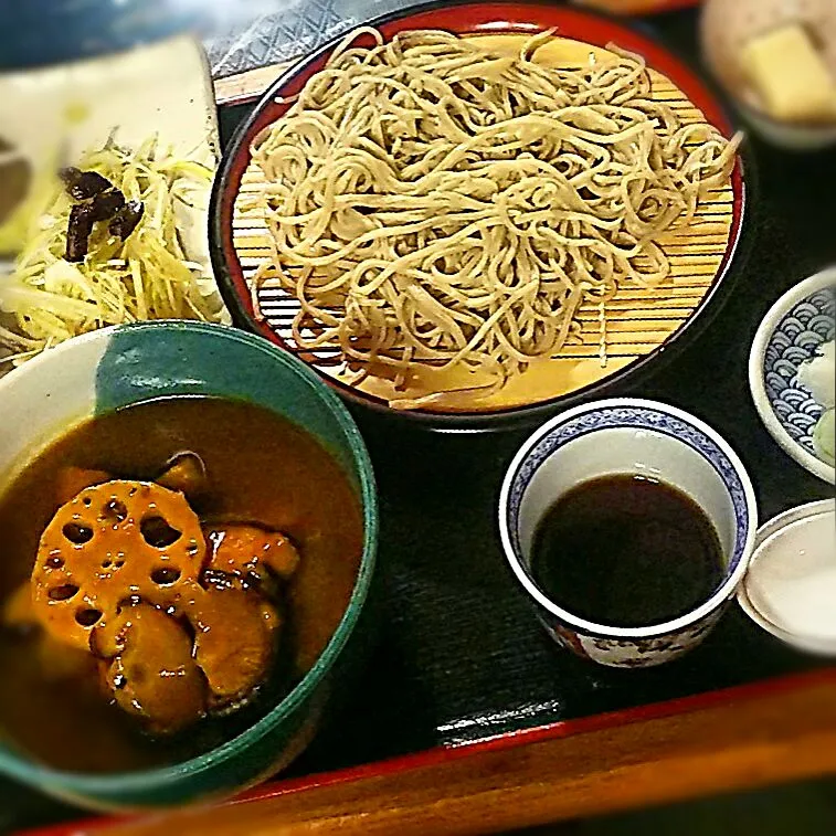 カレーけんちん蕎麦～v(^o^) @五楽亭|たかたかさん