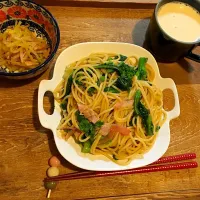 Snapdishの料理写真:菜の花パスタ|ななえどんさん