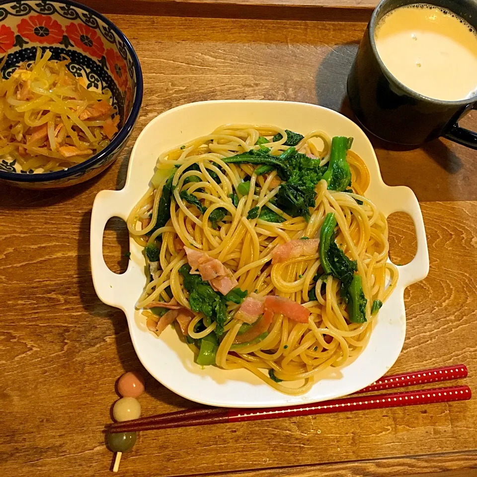 菜の花パスタ|ななえどんさん