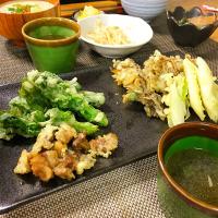 菜の花の天ぷら