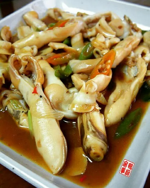 saute razor clams|steven z.y.さん