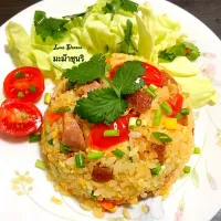 Snapdishの料理写真:生ハムチャーハン「タイ料理」😋|Shunri' Mama ~ Lunaさん