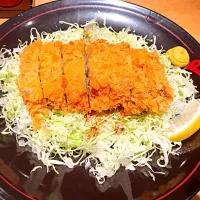 Snapdishの料理写真:黒豚かつ、鹿児島の黒豚が美味しいですよ。|Shunri' Mama ~ Lunaさん