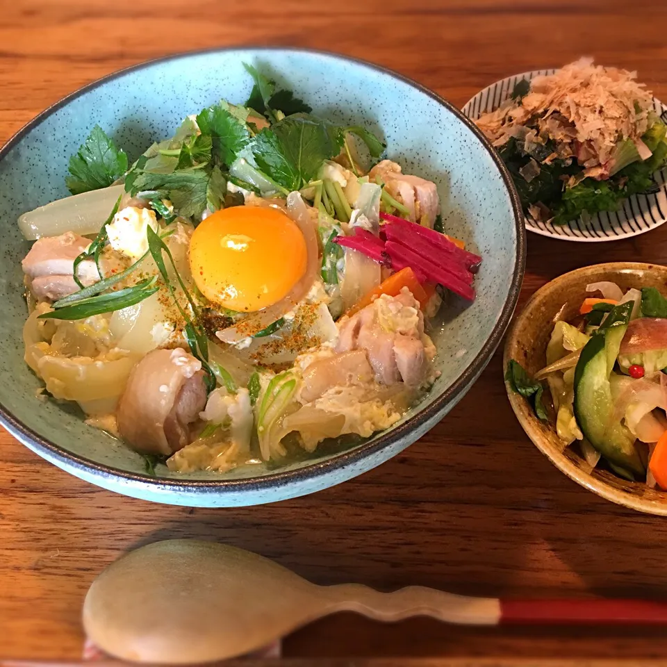 土佐ジロー卵の親子丼|ユーキャンさん