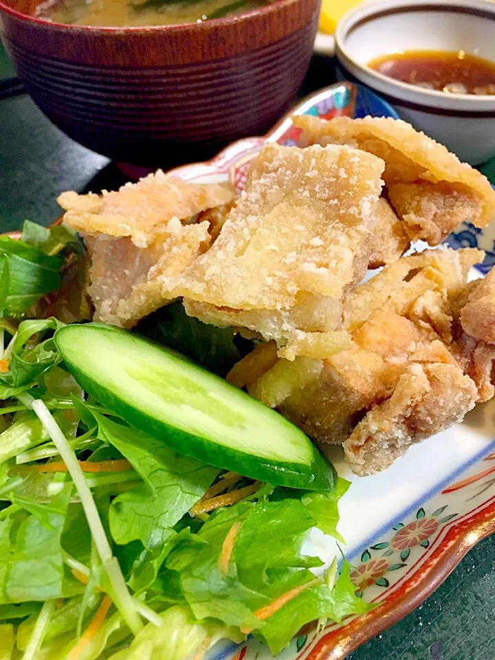 鶏ポン定食|ナナさん