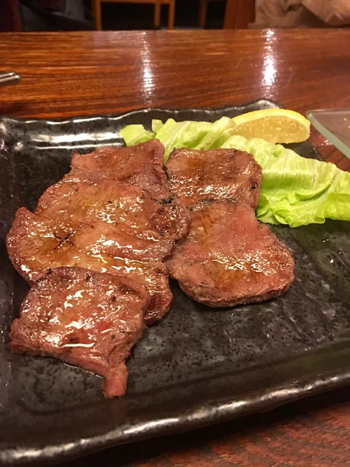 昨日は浅草吉原の韓国料理ぽらむさんで楽しんだ😆牛タン塩焼き😋|moririyyyさん