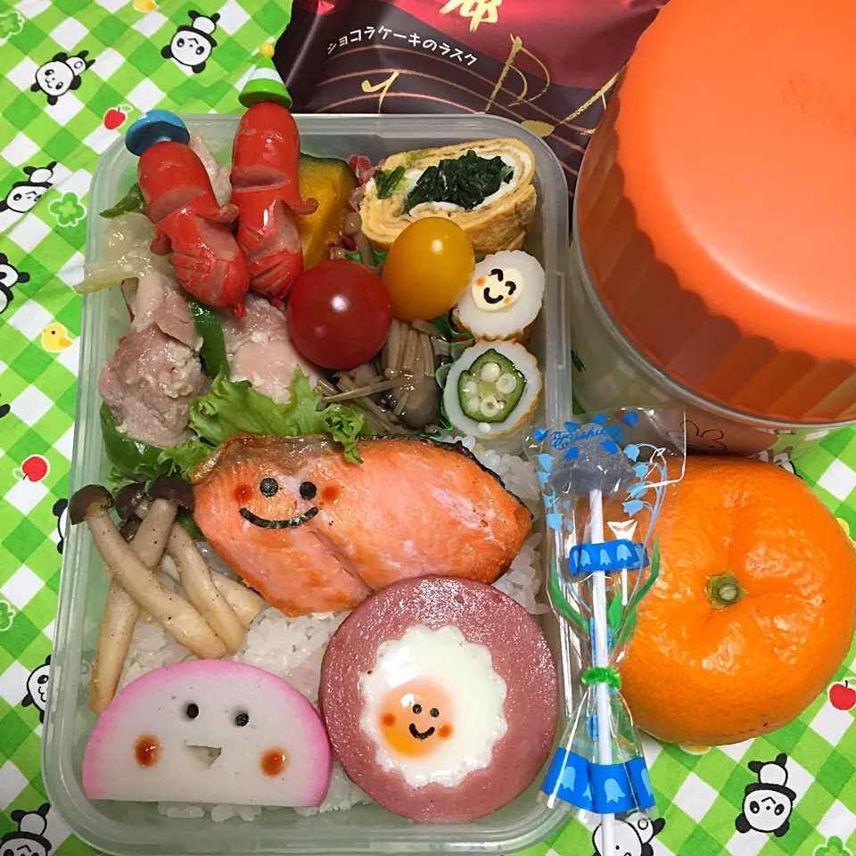 Snapdishの料理写真:2017年2月20日 高校生女子弁当♪|クッキングおやぢさん