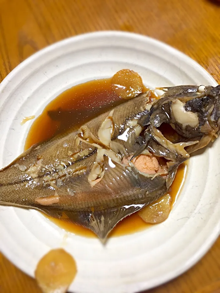 右 カレイ🐟 煮付け|かよっぺさん