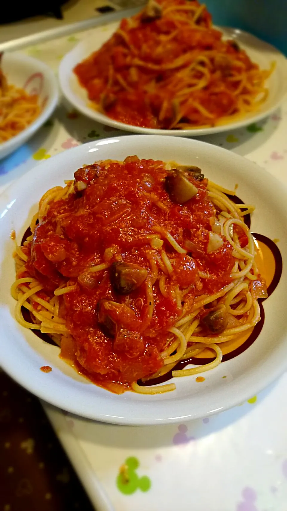 渡り蟹のトマトソースパスタ|よちやまさん