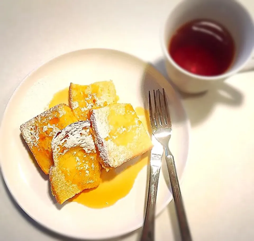 手作りシロップのフレンチトースト🍞♡|marikoさん