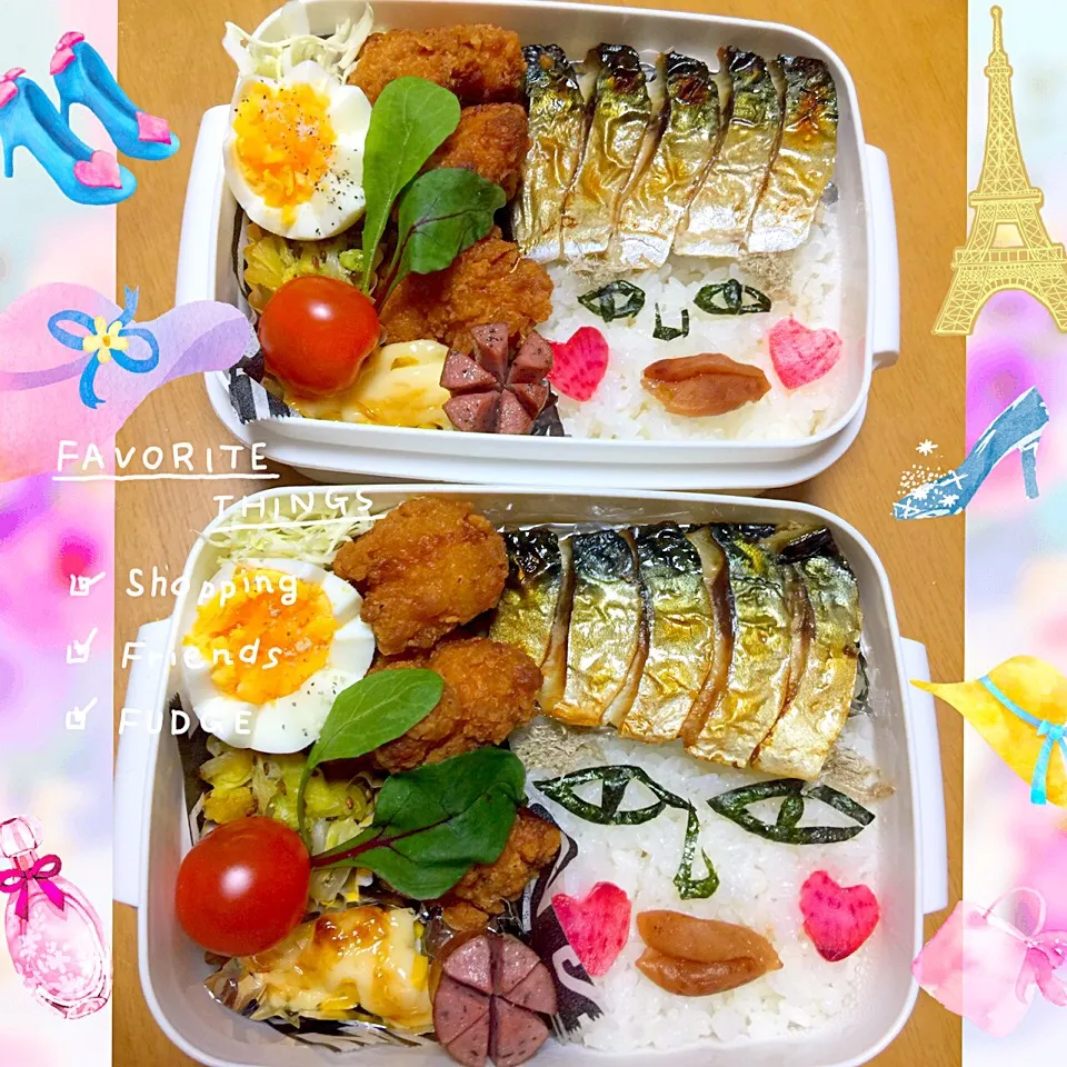 息子＆旦那弁当 鯖田姉妹|miyukiさん