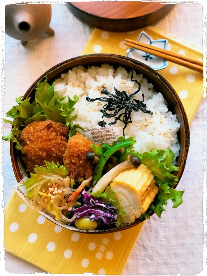 Snapdishの料理写真:今日のお弁当🎶|ちえぞうさん