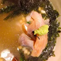 Snapdishの料理写真:鯖のお茶漬け！
生臭みがなく、青魚じゃないみたい✨
これは美味！|Chihiro Matsumineさん